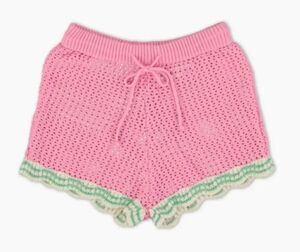 Bebe Organic Marina Shorts in Pink Floss Sz. 8Y